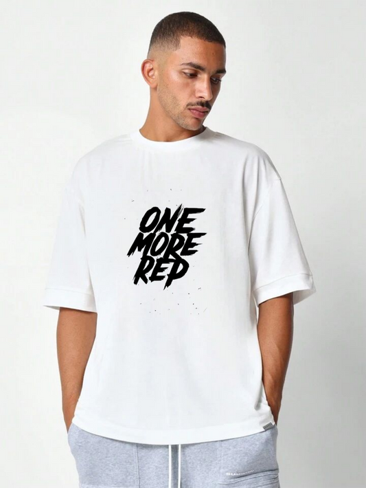 "One More Rep" Oversized T-Shirt